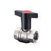 Oventrop Ball Valve Optibal lever handle DN40 1 1/2 female thread PN16 brass 1077112