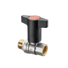 Oventrop Ball Valve Optibal lever handle DN40 1 1/2 male thread xIG PN16 brass 1077312