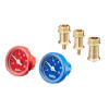 Oventrop Conversion set Set Thermometer for Optibal P and Optibal DN25/32 2 pc. 1078182