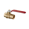 Oventrop Ball Valve EZB lever handle DN32 both ports 1 1/4 female thread PN30 brass 1079010