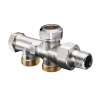 Oventrop 1-pipe connection piece Uno with Shut-off  M24 x 1.5 male thread distance 35mm 1182151