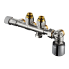 Oventrop Anschlussarmatur Multiblock TQ- RTL , Eck, Rp 1/2 AG, mit  Q-Tech  1184076