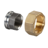 Oventrop Anschluss-Set fr Regumat DN25 M G 1 1/2 u. Gewindetlle 1 IG 2-fach 1350457