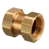 Oventrop Double Screw connection for boiler pipe work on both sides G1 M 1359085