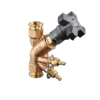 Oventrop Balancing Valve Hydrocontrol STR for Solar DN20 MF both ports Compression ring fitting connection 1369055