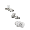 Oventrop Thermostatventil-Set, DN10 Durchgang, mit  Uni LH, AV9, Combi 2  1683803