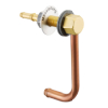 Oventrop Angle with nut with copper pipe r hose connection 4 & 6 mm 2074261