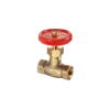 Oventrop Needle pass Valve 1/4 female thread Brass 2091002