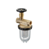 Oventrop Heizlfilter-Einstrang Oilpur  2x1/2IG Nickelsieb 100-150my,Absperrv. 2123104