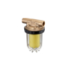 Oventrop Heating oil filter-1-pipe Oilpur 2 x 3/8 female thread  Nickel filter insert 100-150 my 2124203