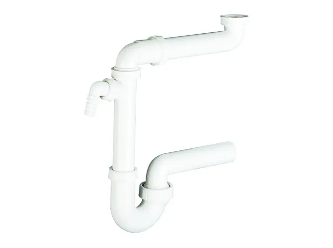 Dallmer Raumspar-Siphon Sifon 121 1 1/2 Zoll x DN 40 40213 040213