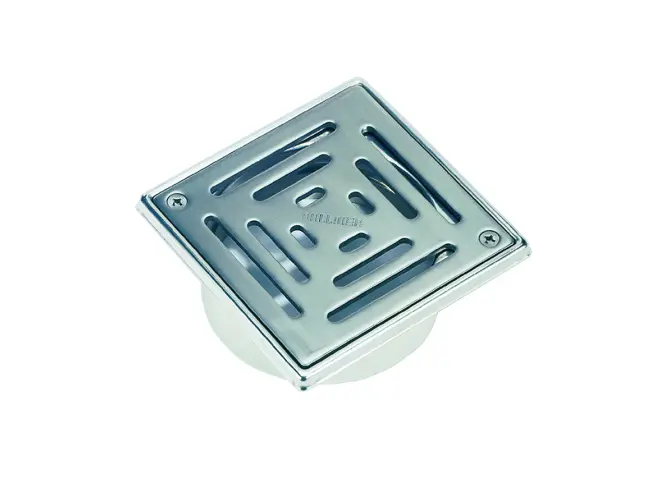 Dallmer Aufsatz VS 15 seitenverstellbar Rost verschraubt 150 x 150 mm 500366