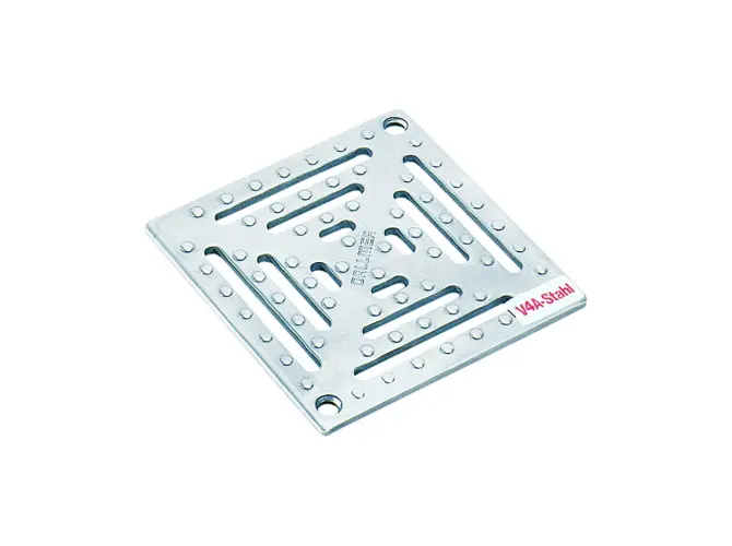 Dallmer Rost RHS 140 1 5mm rutschhemmend 140 x 140 mm 501783