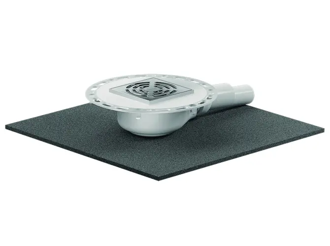 Dallmer Schallschutzablauf KerdiPlan K12 DN 40/ DN 50 - 120 x 120 mm 513939