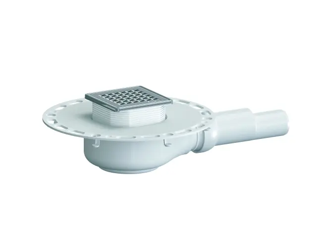 DALLMER Bodenablauf TistoPlan Quadra  10, DN 40/DN 50, 100 x 100 mm 514301
