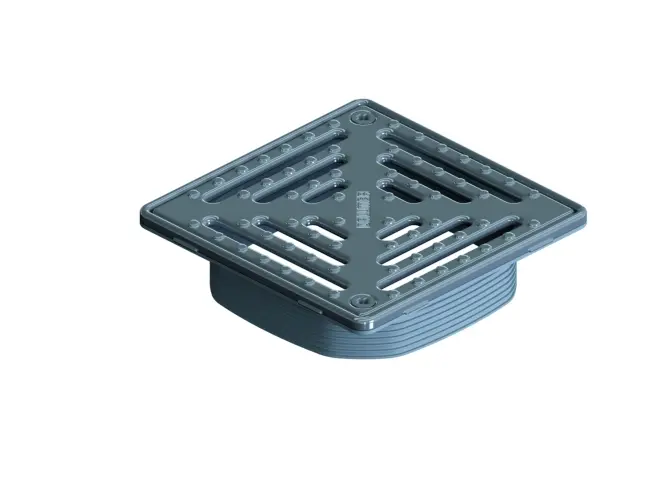 DALLMER Aufsatz DallDrain Select RH,  150 x 150 mm 517456