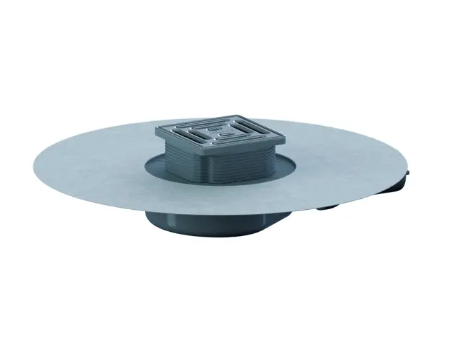 DALLMER Bodenablauf DallDrain Select  Plan OM, DN 40, 100 x 100 mm 517593