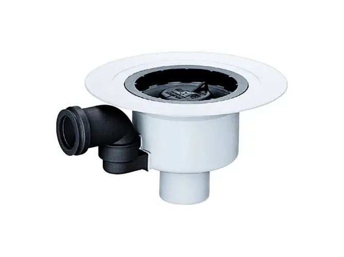 Dallmer Ablaufgehaeuse 61/1 HT mit Zulauf DN 50 DN 50/ DN 70 611550