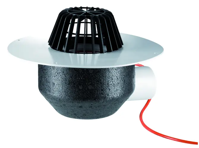 Dallmer Dachablauf 64 H PVC beheizt DN 70/ DN 100 643179