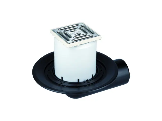 Dallmer Balkonablauf 83 E DN 70 - 100 x 100 mm 830111