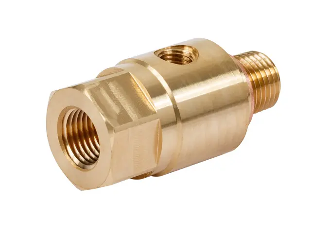 Danfoss 1/4" combined impulse tube adapter for MSV-F2 003Z0691