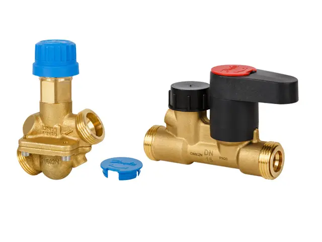 Danfoss auto. Kombiventil AB-QM 32 Set mit MSV-M 1 1/2 A 640-3200 l/h 003Z1245