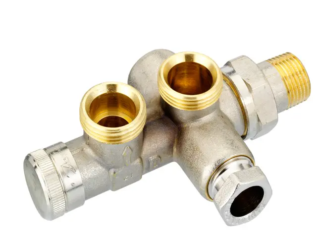 Danfoss Kupplungsgehaeuse RA-KEW Heizkoe er: R 1/2 Anlage: 3/4 A 013G3368