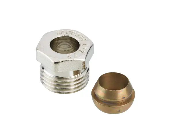 Danfoss Klemmverbinder R 1/2 A auf 12mm fuer Stahl- und Kupferrohre 013G4112