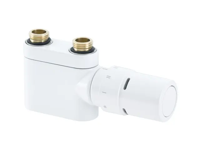 Danfoss Anschlussarmatur VHX Duo Set R 1/2 Durchgang Verkehrsweiss RAL 901 013G4278