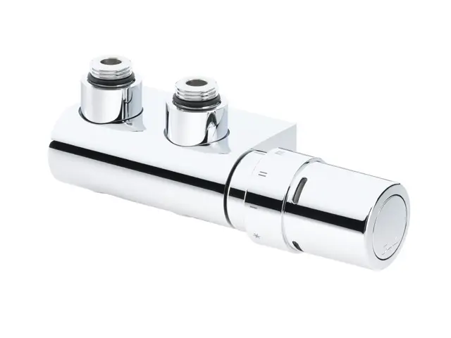Danfoss Connection set VHX Duo Set R 1/2 angle chrome 013G4279