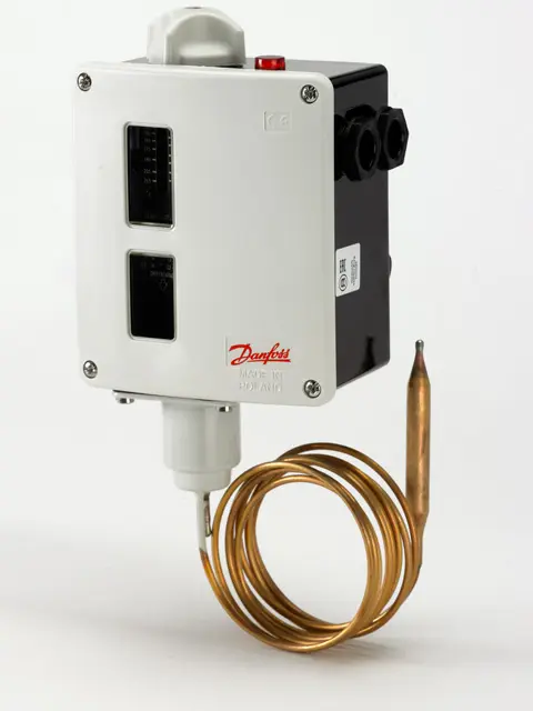 Danfoss Thermostat RT 4 sp -5 - 30 C Fuehlersp.m.therm.Rueckfuehru 017-503766
