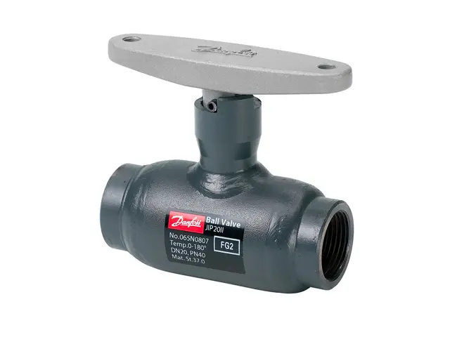 Danfoss Ball valves type JIP 140.11 HHL DN 15, Kvs 11 m3/h, PN  40, I - I 065N0800
