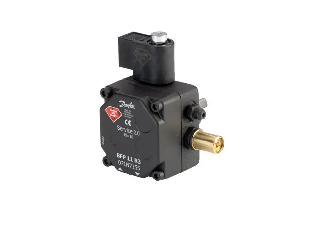 Danfoss Oil burner pump BFP 11 R 3 with solenoid valve, rotation right, 24 l/h 071N7155