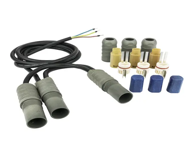 Danfoss T-junction Connecto T3E f. 3 heating cables + 3 end terminat + cable 088L0419