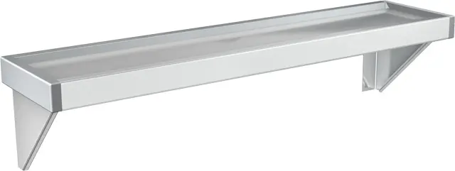 KWC Franke Ablage, SATURN, Edelstahl, 600x138x142 mm, Aufputz 2000056952