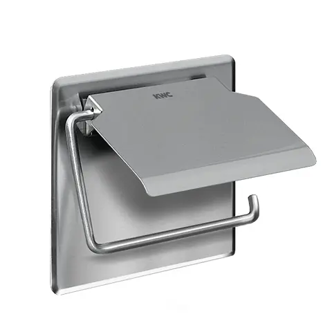 KWC Franke WC-Rollenhalter, RODAN, Edelstahl, 145x130x25 mm, Aufputz 2000057045