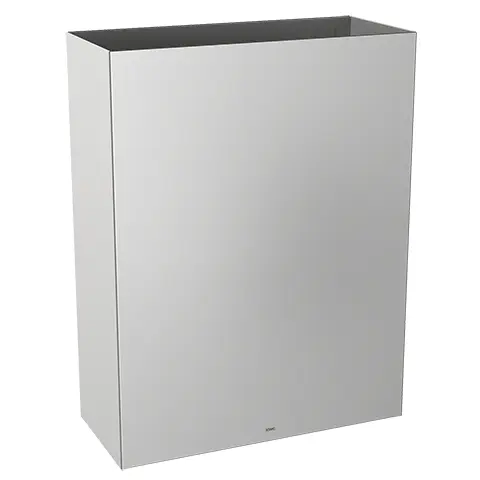 KWC Franke Abfallbehälter, RODAN, Edelstahl, 355x460x168 mm, Aufputz, ca. 23 l 2000090061