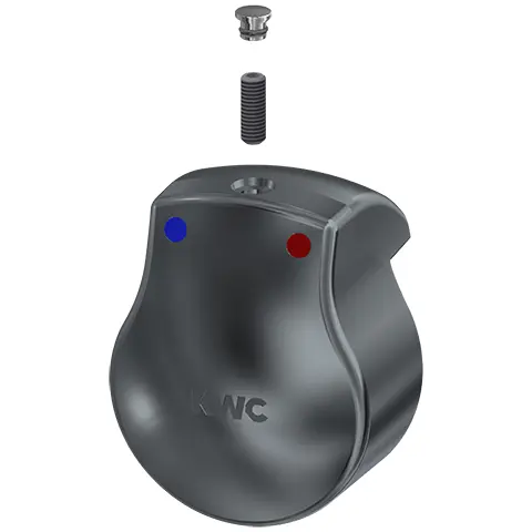 KWC Franke Bouchon de pression de poignée AQUAMIX, complet avec bouchon de marquage 2000104775