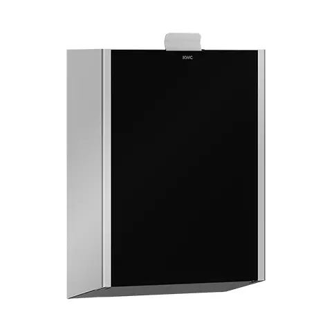 KWC Franke Hygieneabfallbeh., EXOS, Edst., AP, 230x346x125 mm, Front ESG schwarz, 3,7l 2030030108
