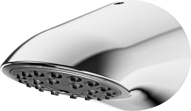KWC Franke Duschkopf, AQUAJET-Slimline, für Stutzen 26 mm, Strahlboden 2030054255