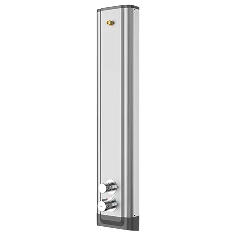 KWC Franke Duschpaneel, F5, hydr., Edelstahl, Thermostat, f. Duschkopf 2030056541