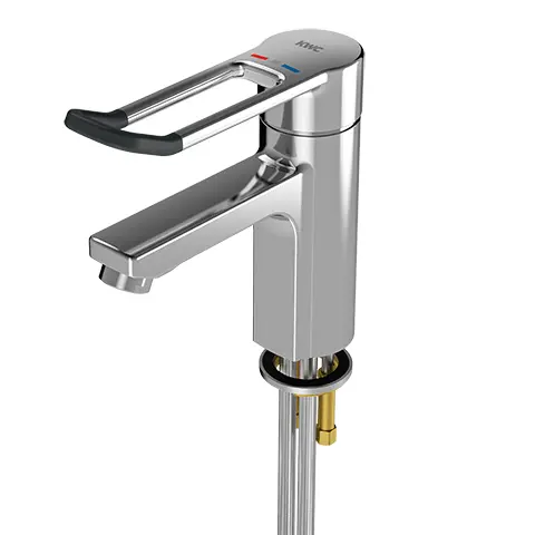 KWC Franke Thermostat-Standbatterie, F5, EHM, 125 mm, langer Hebel, Hygieneoption 2030066301