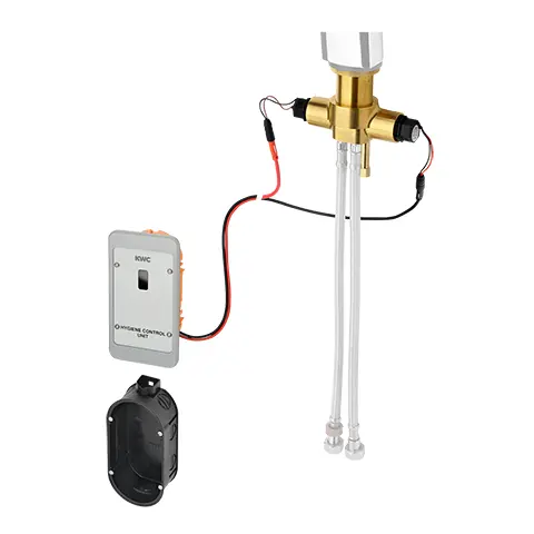 KWC Franke Hygieneeinheit, F5, Unterputzmontage, f. EHM F5 100 mm, f. Batt. oder Netzteil 2030068987
