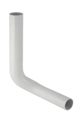 Geberit Spuelbogen DR 12 cm weiss alpin nach rechts abgekroepft 118115111