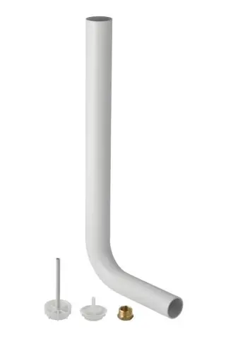 Geberit Spuelrohrset fuer AP-Spuelkasten weiss alpin zum Austausch von Druckspuelern 115367111