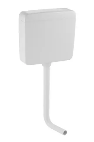 Geberit AP-Spuelkasten AP127 weiss alpin halbhochhaengend mit Spuel-Stopp-Spuelung 127005111