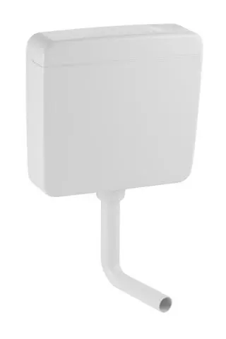 Geberit AP-Spuelkasten AP127 WA unten links tiefhaengend mit Spuel-Stopp-Spuelung 127022111