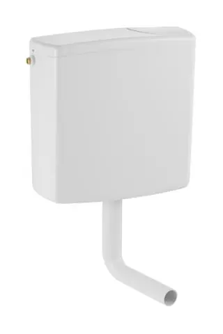Geberit AP-Spuelkasten AP140 verschraubt tiefhaengend mit Spuel-Stopp-Spuelung 140014111