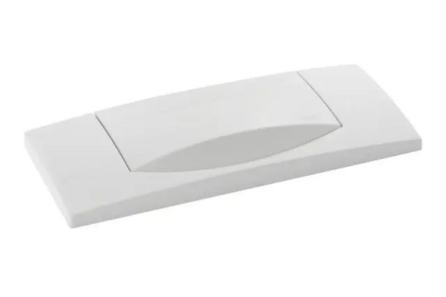 Geberit Betaetigungsplatte  300 T weiss alpin zu  Unter Putz -Spuelkasten 115333111