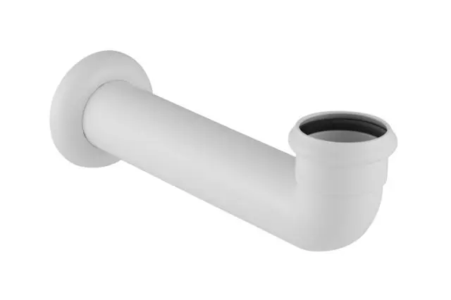 Geberit Anschlussbogen in PP fuer Urinal weiss  152665111